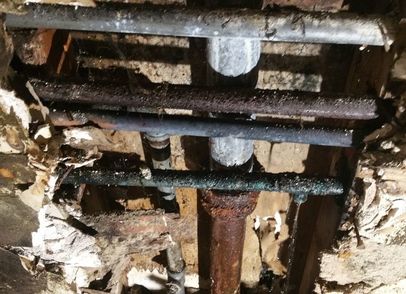 Copper Pipe Leak Mold Rust PVC Galvanized